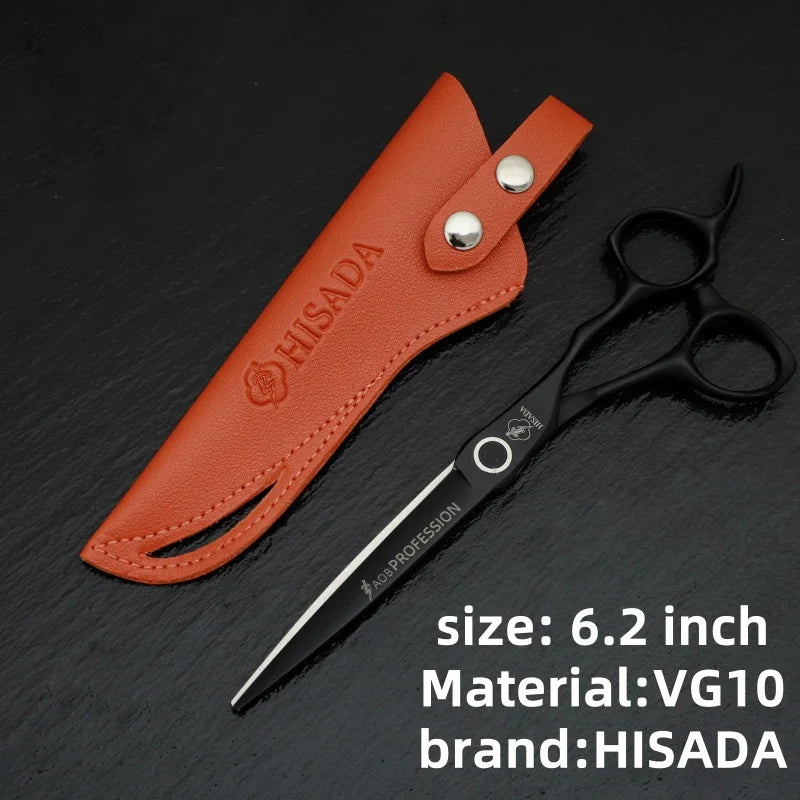 HISADA Professional Hairdressing Scissors – 6.0 Inch VG10 Barber Scissors for Salon Hair Cutting