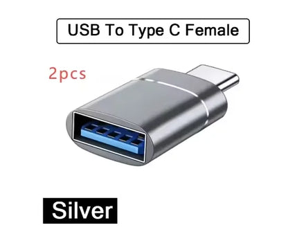 USB 3.0 to USB-C OTG Adapter – Type-C Male to USB 3.0 Female Converter for PC, Laptop, Mac & Xiaomi Smartphones