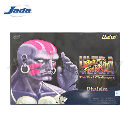 Jada Toys 1/12 6-Inch Action Figures – Ultra Street Fighter II: The Final Challengers Bison & Dhalsim Exclusive Anime Toy