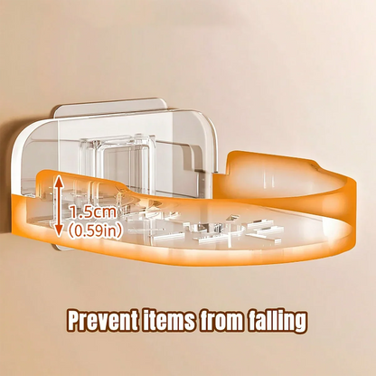 Universal Non-Drilling Wall Mount for CCTV Camera, Durable and Space-Saving Storage Holder