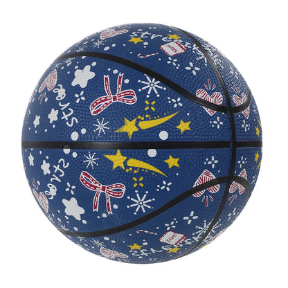Premium Outdoor Rubber Basketball – Sizes 4/5/6/7 for Training, Adult & Youth Sports, Professional Game Ball