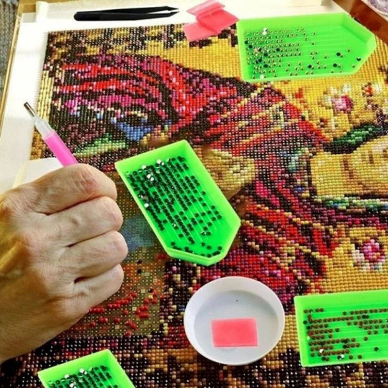 5D Originality Diamond Painting Accessories Kit - DIY Cross Stitch Craft Tool for Art Embroidery, Includes Diamond Painting Tools