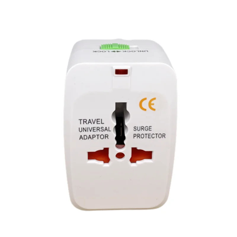 Universal Power Plug Adapter - International Travel AC Charger Converter for EU, US, AU, UK, Electrical Socket Outlet