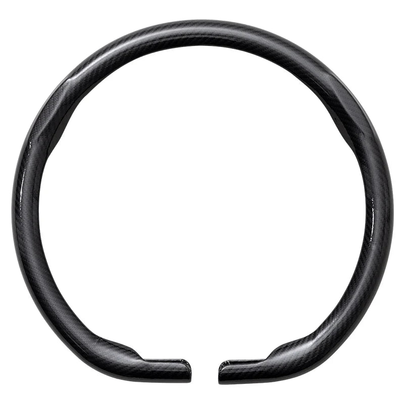 Universal 36-38cm Car Steering Wheel Cover — Non-Slip, Breathable, Fits Round & D-Shaped Wheels