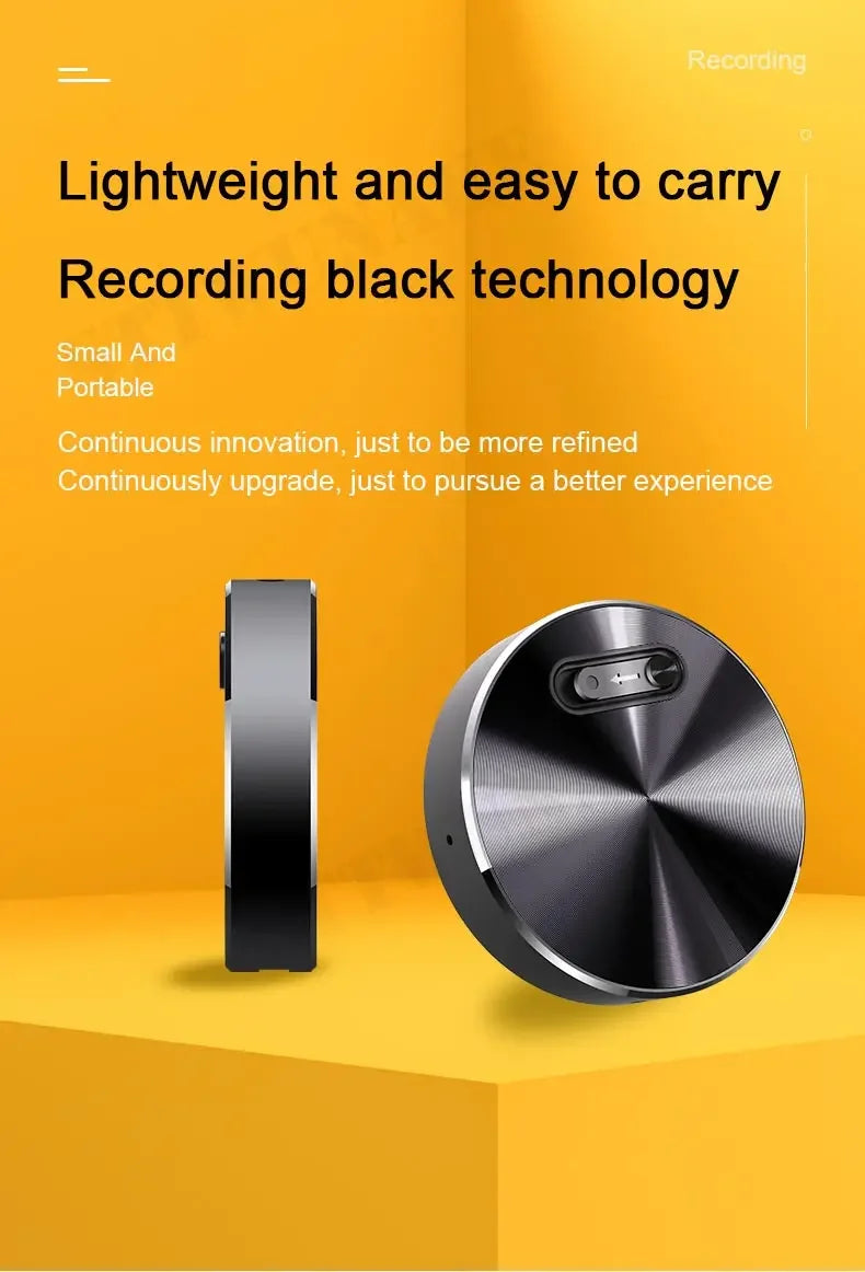 STTWUNAKE Mini Voice Activated Recorder – Built-in Magnet, Small Digital Audio Recording Device, Sound Dictaphone