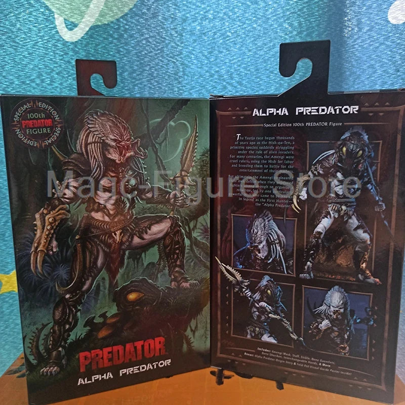 NECA Alpha Predator Figure – Predator vs Alien Edition Luxury Hunter Collectible Action Model Toy Gift