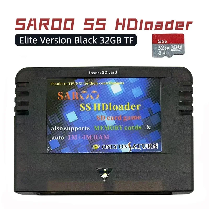 SEGA Saturn 0.7 Firmware SAROO SS Fast Reading Card – TF/SD Card Direct Reading Accelerator for Console