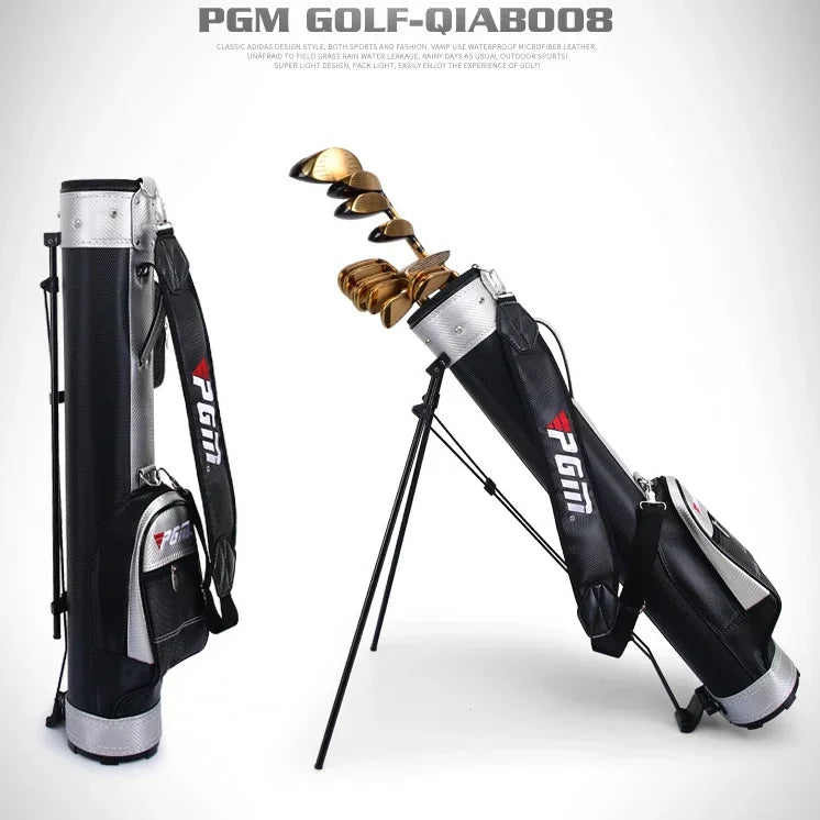 PGM Golf Bag QIAB008 – Lightweight 9-Club Capacity Support Bag for Men & Women, Available in 6 Colors