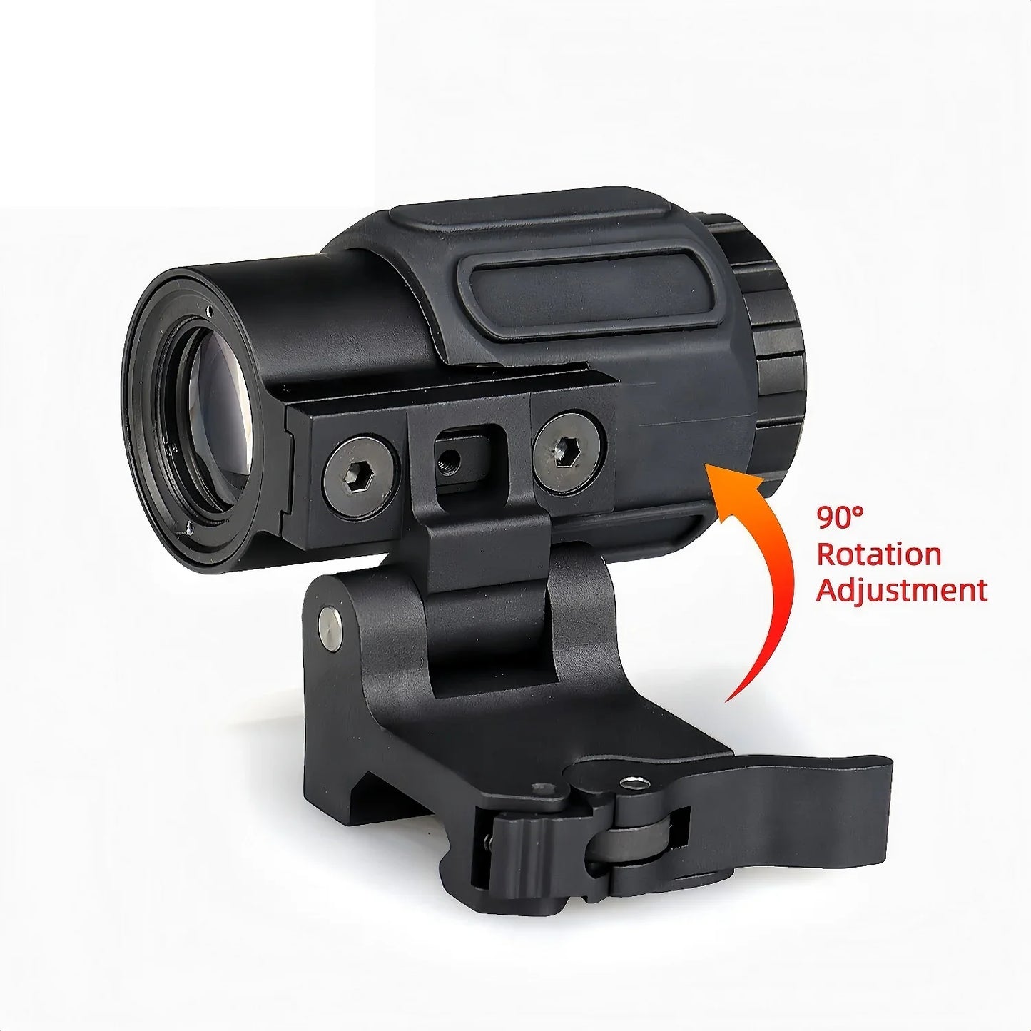 Tactical Magnifier Scope - G33/G43/G45 3X 5X Flip Mount Sight Accessory for Airsoft & Hunting