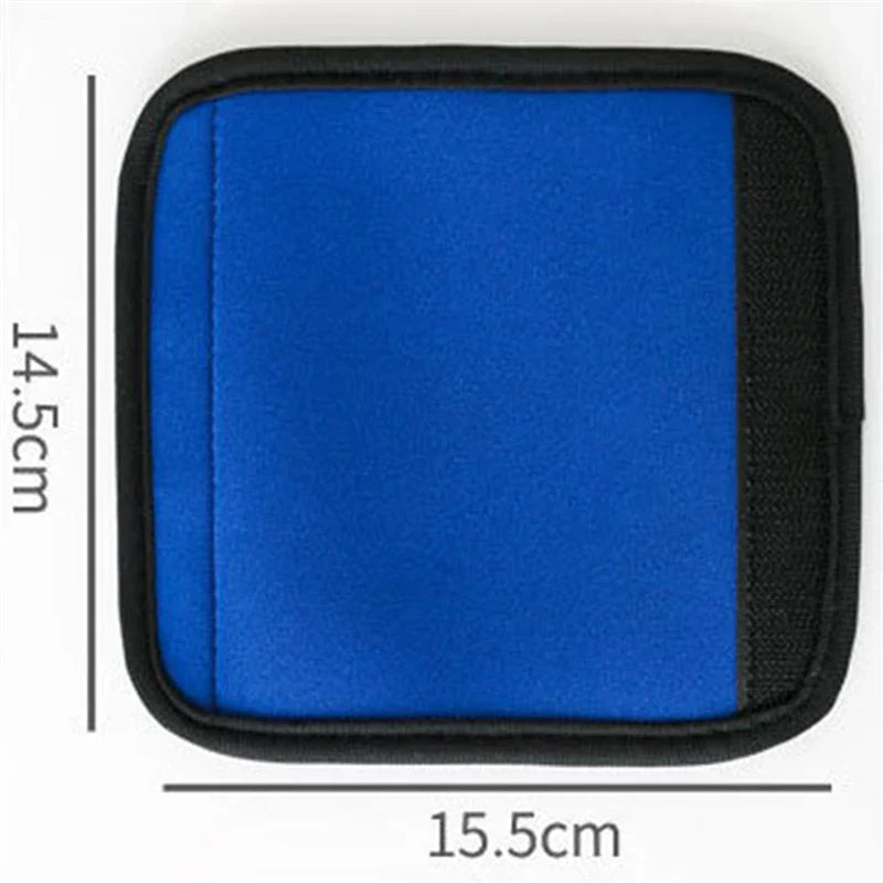 Neoprene Luggage Handle Wrap - Comfortable Grip Identifier and Protective Cover for Suitcase and Stroller
