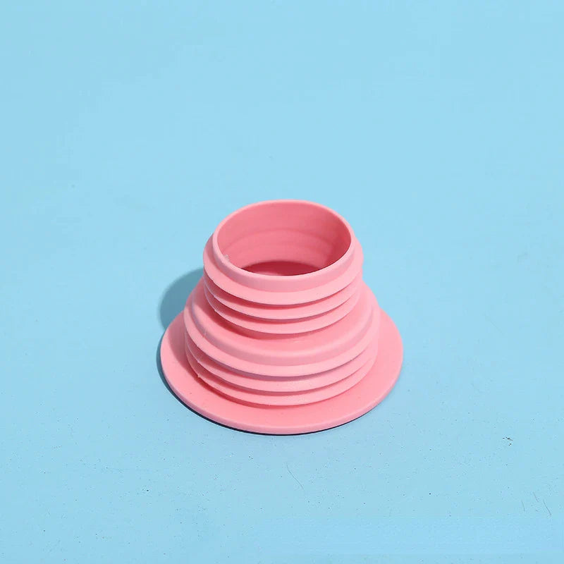 2PCS Bathroom & Kitchen Floor Drain Seal – Anti-Odor Pipe Washer & Sealing Plug