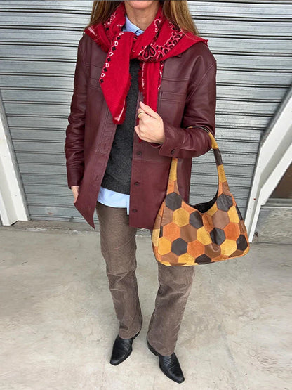 Printed Tassel Scarf for Women – Lightweight Soft Spring Autumn Windproof Shawl Neckwear Casual Fashion Accessory