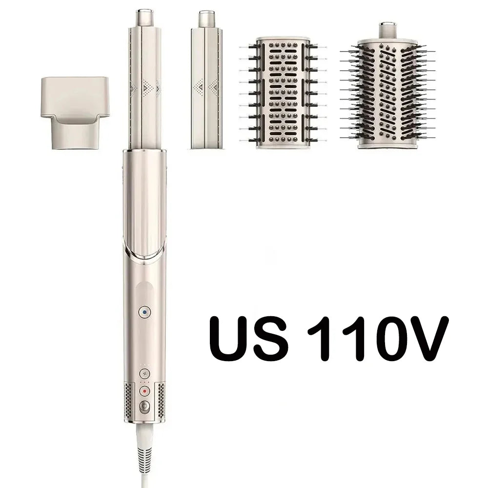 Shark HD430 FlexStyle Hair Dryer & Airwrap – Negative Ion Blow Dryer Brush, Multi-Styler with Auto-Wrap Curlers