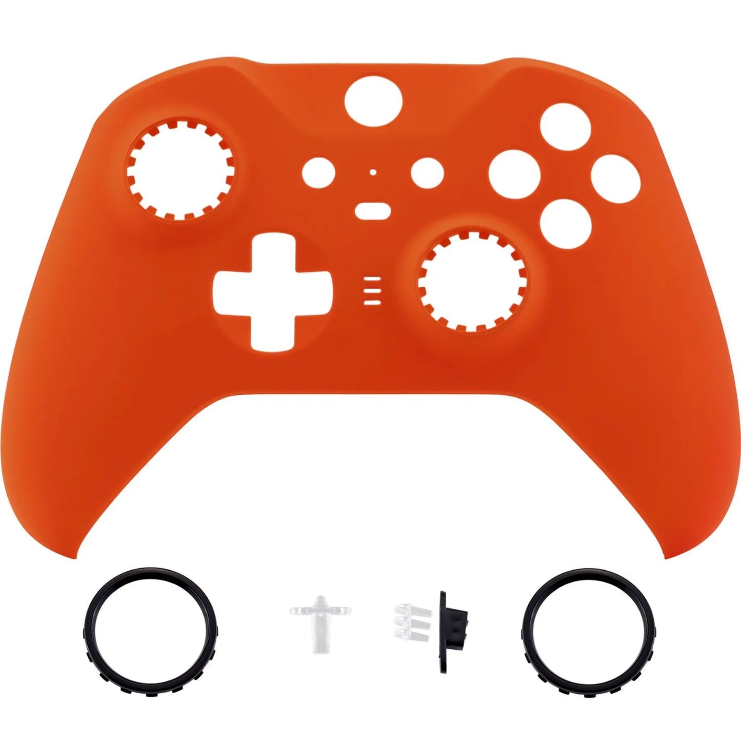 eXtremeRate Xbox One Elite Series 2 Controller Faceplate Shell Replacement Kit Model 1797 – Scarlet Red Housing Cover