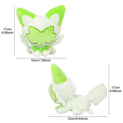 Sprigatito & Friends Plush Toys – Chikorita, Slowpoke, Froakie, Charizard Anime Stuffed Dolls, Gift for Kids