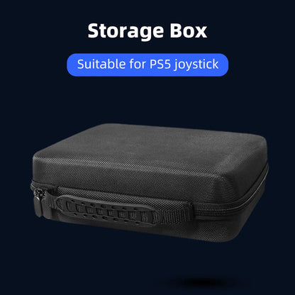 Dual Controller Carrying Bag – Shockproof Nylon Storage Case for Sony PS4, PS5, Switch Pro & Xbox Gamepads