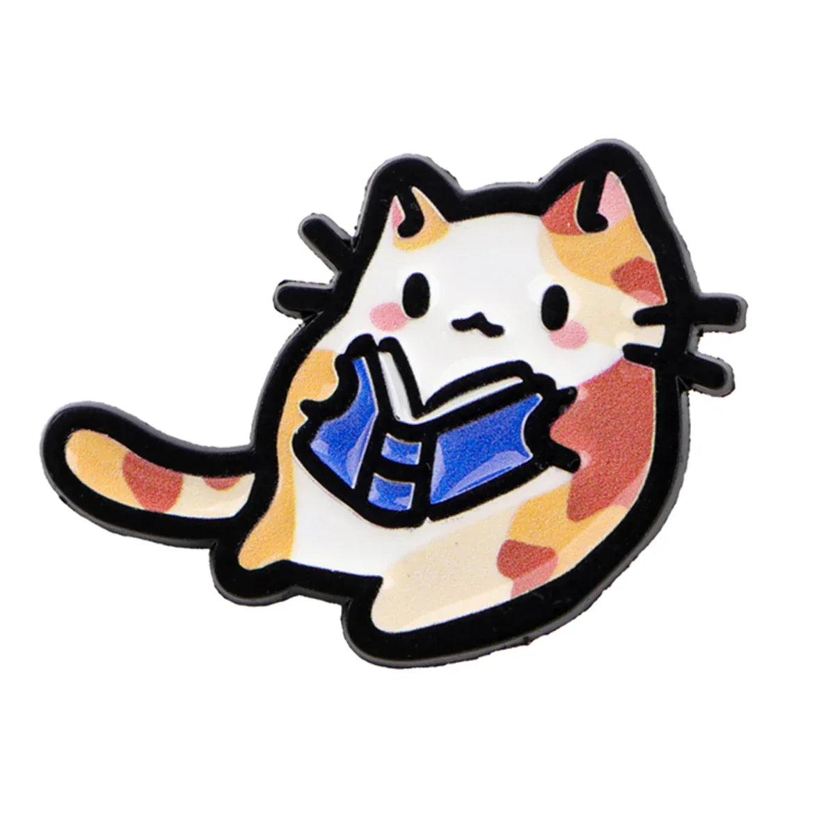 Cute Cat Enamel Pin — Cartoon Animal Lapel Brooch for Backpacks, Cosplay & Kids Gifts