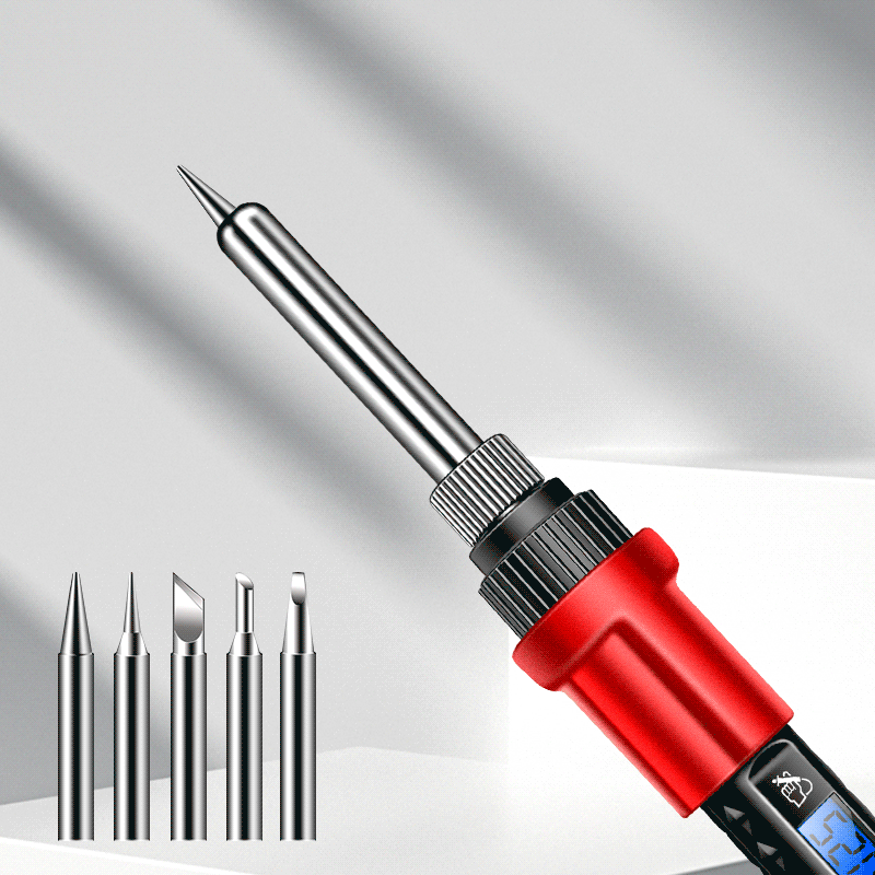 ANENG SL106 Electric Soldering Iron – Adjustable Temperature Welding & Rework Station with Heat Pencil Tip, 110V/220V
