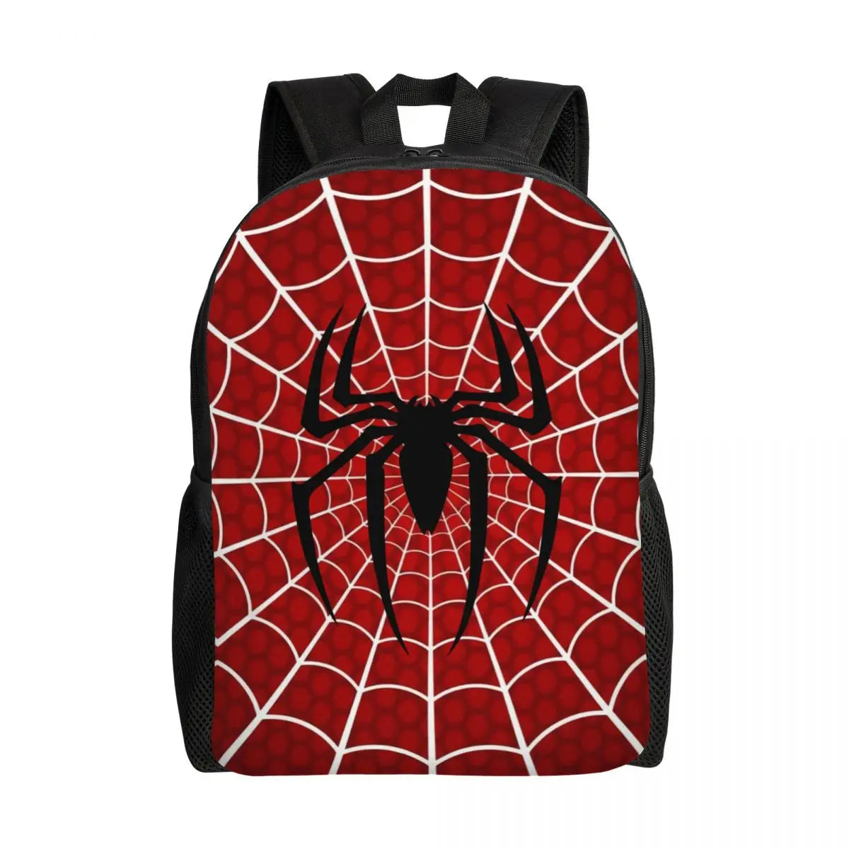 Custom Spider-Man Web Backpack – Water-Resistant School & College Bag for Men and Women
