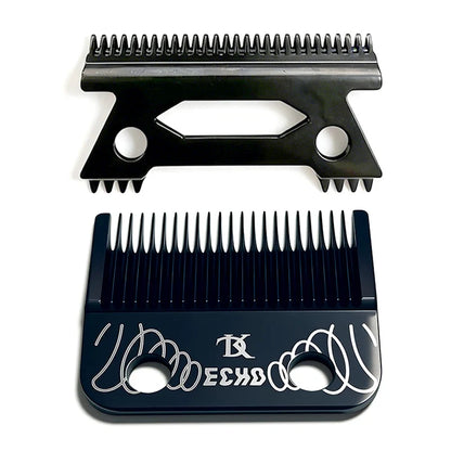 Professional Electric Clipper Replacement Blade - ECHO CRUNCH Compatible Barber Fade Blade
