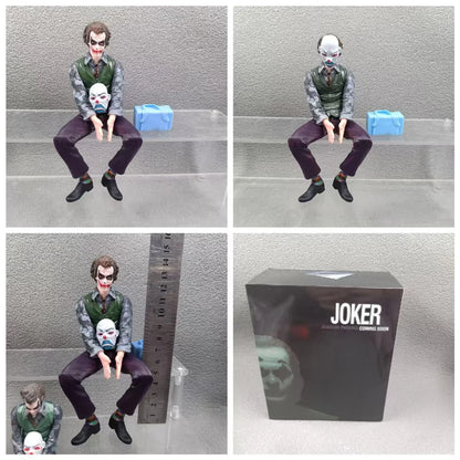 Joker Heath Ledger Action Figure - Portable Wild Mask Car Roof Decoration Statue Model Collectible Gift