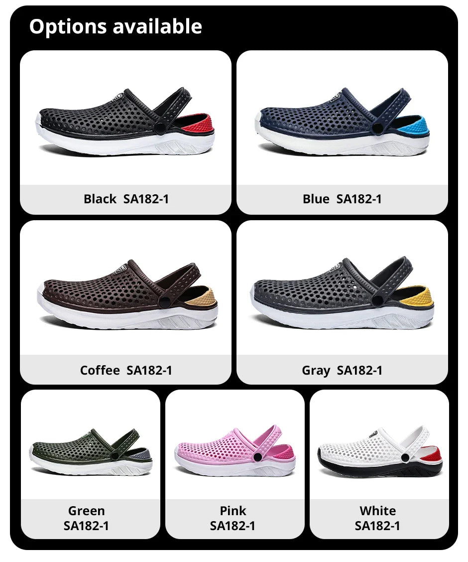 Unisex Beach Sandals – Lightweight Anti-Slip Thick Sole Slippers & Summer Flip-Flops for Men and Women