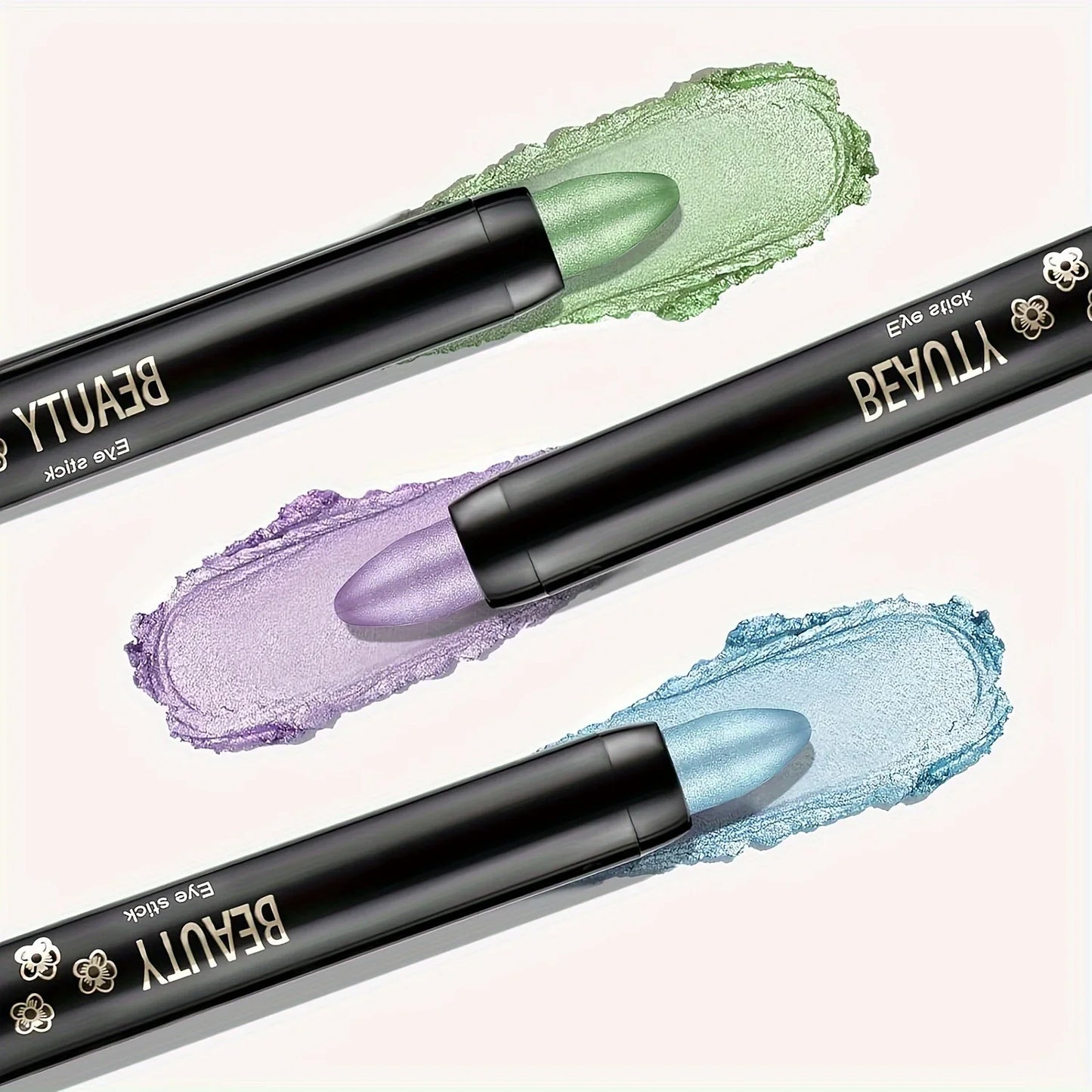 16 Colors Pearlescent Waterproof Eyeliner – Glitter, Long-Lasting & Non-Smudge Eye Makeup