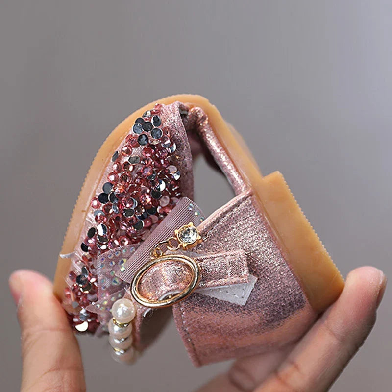 Summer Princess Girls Sandals - Sequin Rhinestone Bow Shoes for Baby Girls & Toddlers