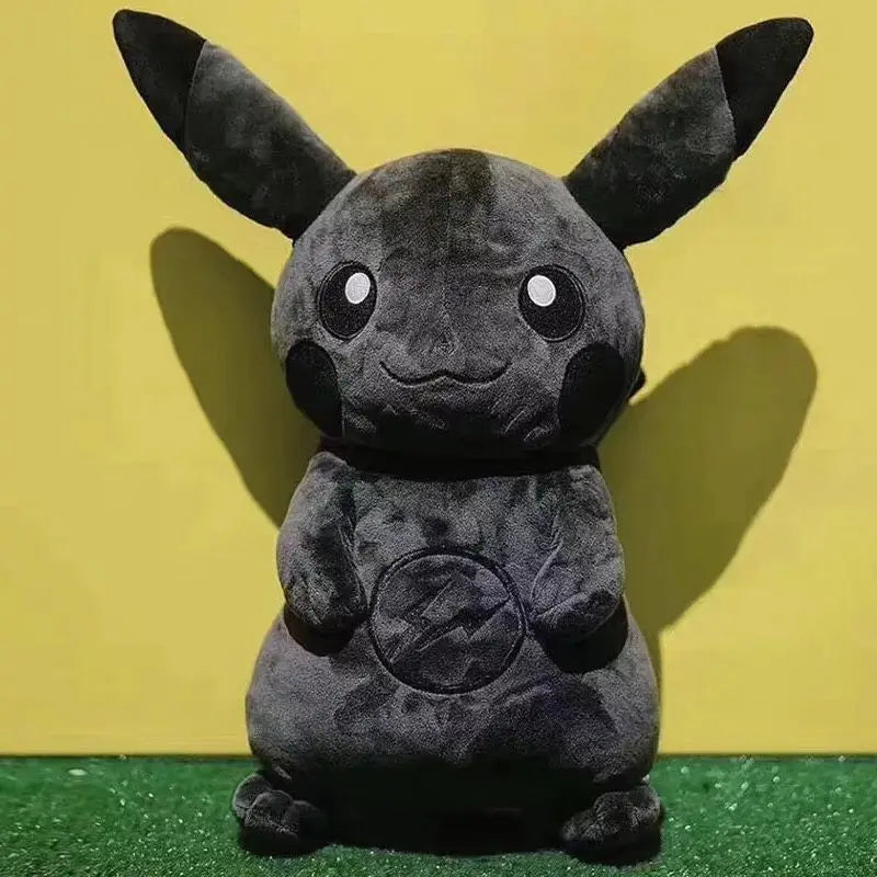 30cm Dark Pikachu Plush — Pokémon X Fragment Anime Kawaii Pop Doll, Pillow & Birthday Gift