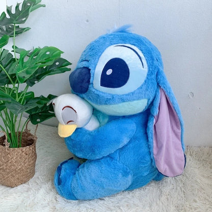 Disney 30cm Lilo & Stitch Plush Toy – Kawaii Stitch & Donald Duck Stuffed Dolls for Kids Christmas Gift
