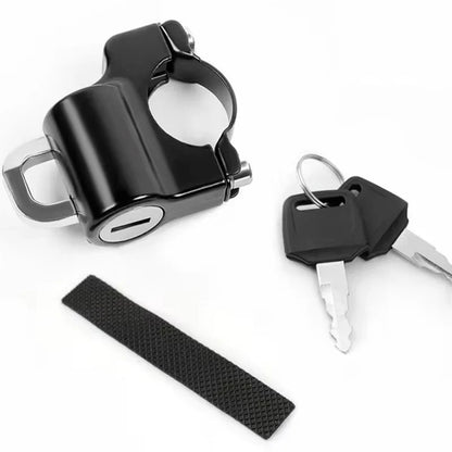 Neutral Helmet Lock for Electric Vehicles | Anti-Theft Motorcycle & Battery Safety Wire Rope Lock