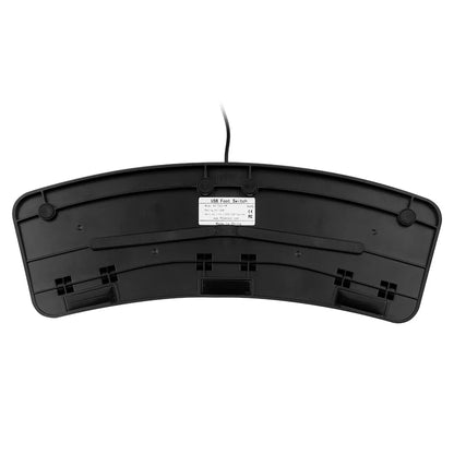 FS23-PM USB Triple Foot Switch — Multifunctional Mechanical Pedal for Music, Gaming & Image Control