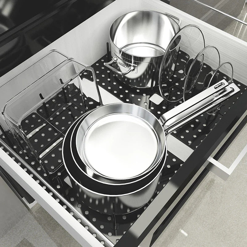 Kitchen Sink Organizer Rack — Adjustable Dish Drying Shelf for Bowls, Plates & Storage, Desktop Holder Accessories
