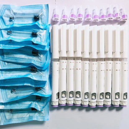 10pcs Purple Disposable Injection Pens — Adjustable Dosage Magic Pens