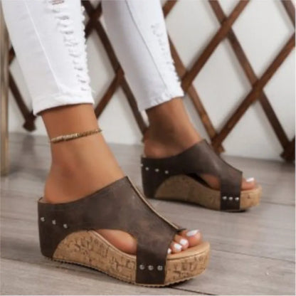 Women’s Summer Sandals – Soft Slide Wedges & Platform Heels, Comfortable Casual Footwear
