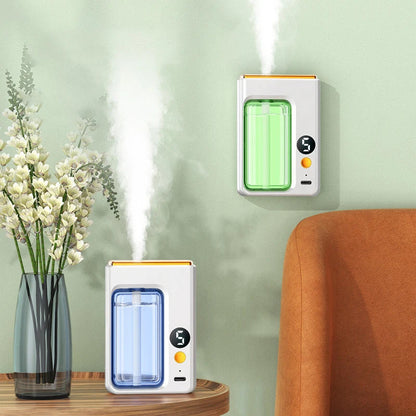 50ml Desktop Aromatherapy Oil Diffuser Machine – USB Smart Air Purifier with Display – Car Air Freshener and Home Bathroom Deodorizer