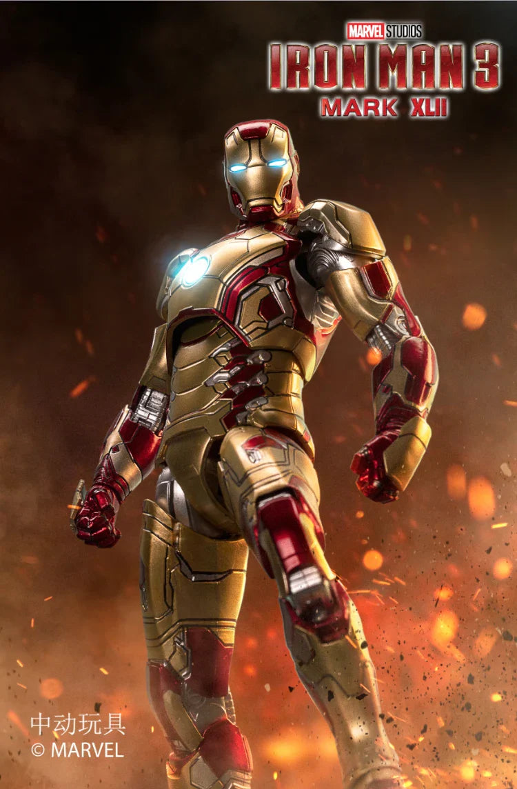 ZDTDS Iron Man & War Machine Legends Action Figures – MK37 Hammerhead, MK12, MK38 Igor, MK9 Iron Patriot Collectible Toy