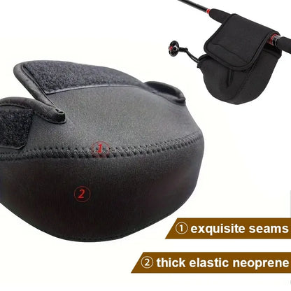 Waterproof Fishing Reel Storage Bag – Lightweight Protective Cover for Spinning & Drop Shot Reels (S/M/L Sizes)
