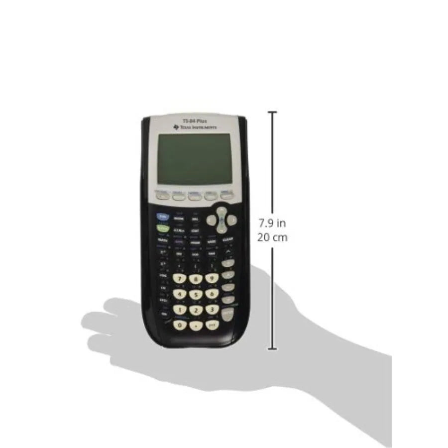 TI-84 Plus Graphing Calculator – High-Resolution Display Scientific Graphics Calculator for Advanced Math, Algebra & Engineering Use