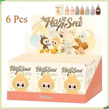 2025 Labubu V3 Generation Plush Toy – THE MONSTERS Vinyl Blind Box Series Heartbeat Macaron 3rd Edition