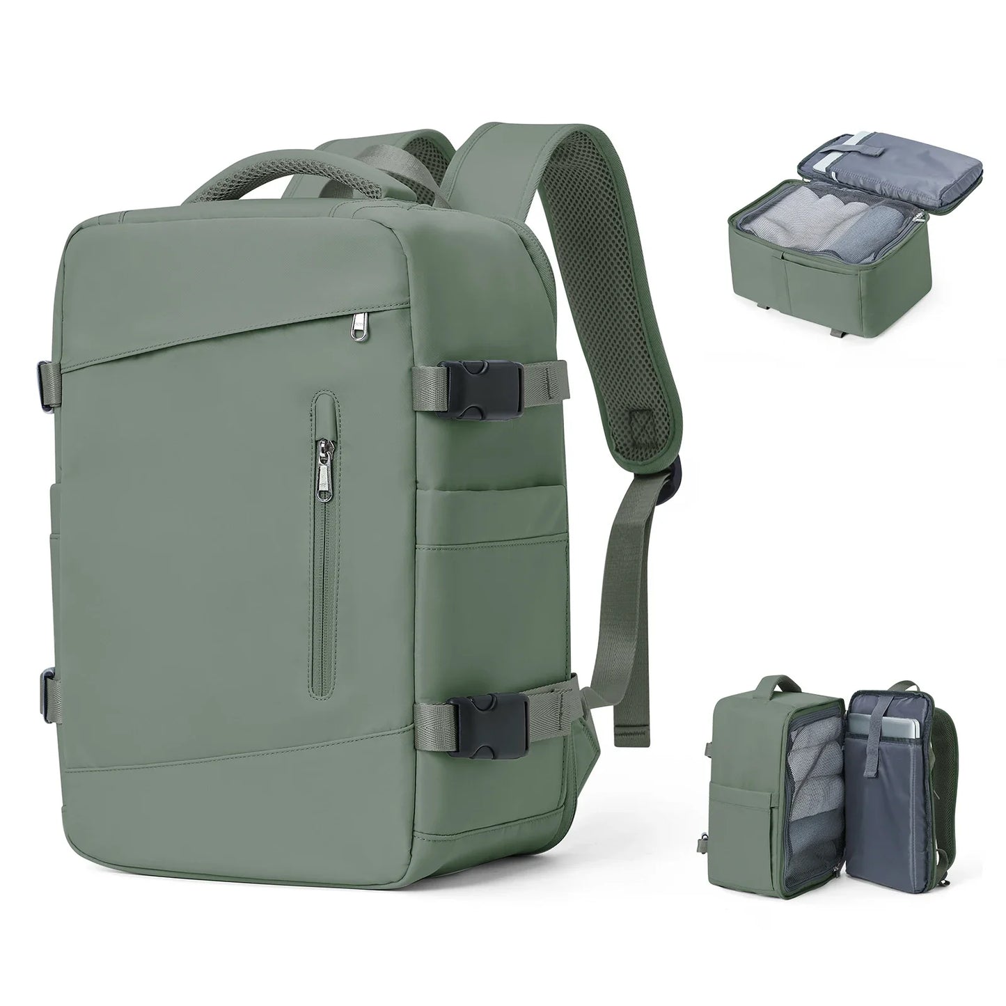 Women’s & Men’s Travel Backpack – Cabin Bag 40x20x25cm for Ryanair, Wizzair & Airplane Carry-On