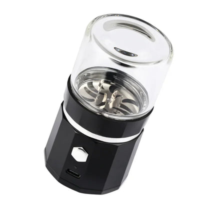 SMO Portable Electric Tobacco & Herb Grinder – Dry Grass Crusher Machine with Intelligent Touch Smoke Prevention