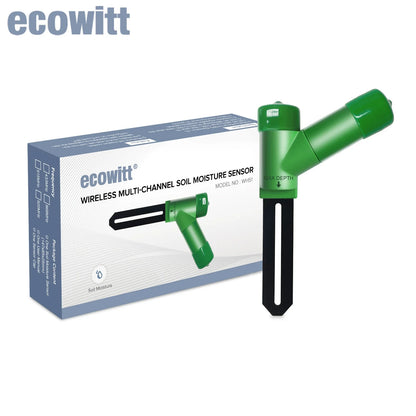 ECOWITT WH51 Soil Moisture Meter - 8-Channel Soil Tester for Garden & Plant Water Monitoring (Sensor Only)