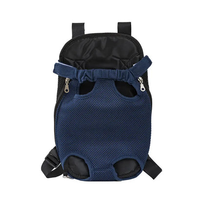 Double Shoulder Breathable Travel Pet Carrier Backpack – Mesh Front Bag for Small Dogs & Cats Outdoor