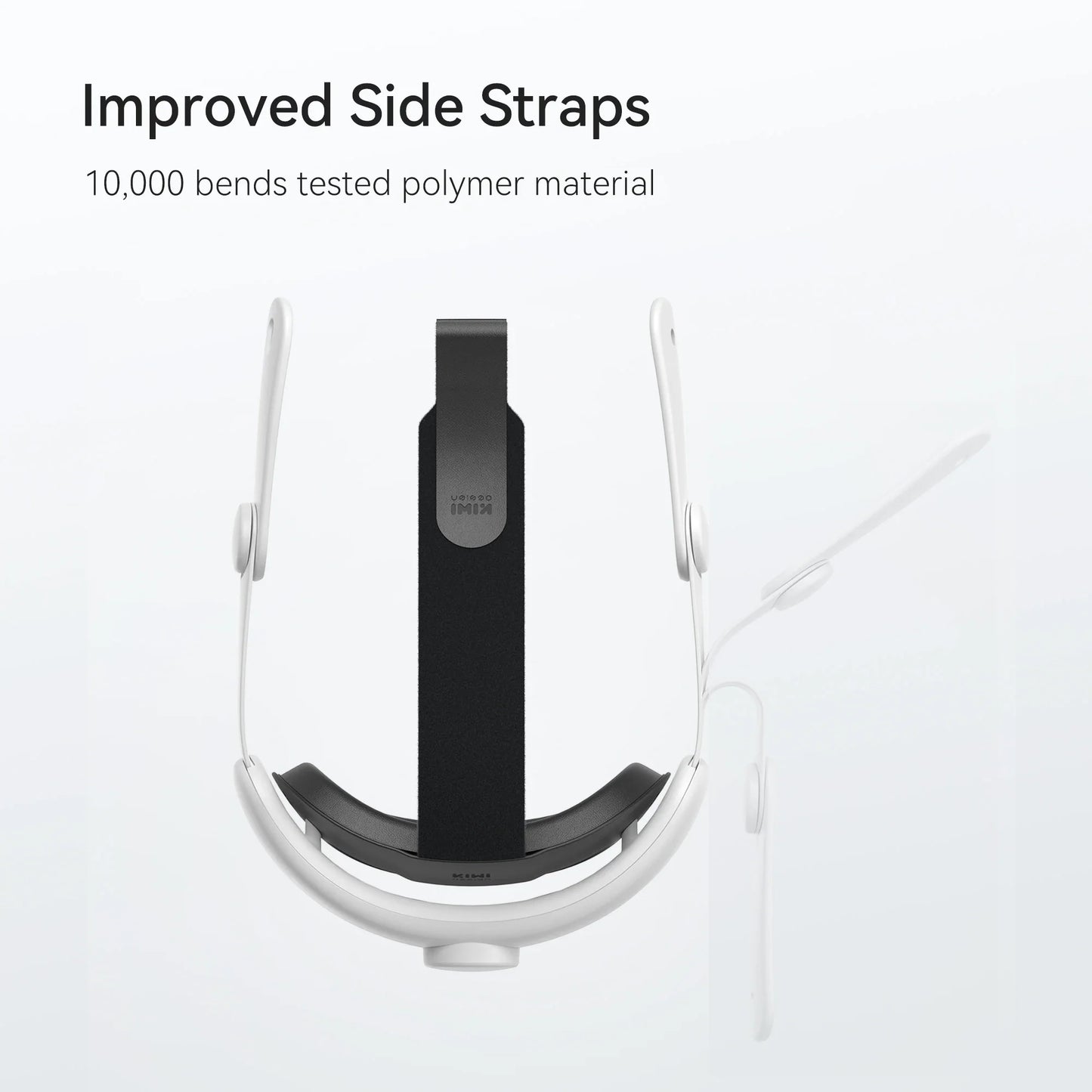 KIWI Design Comfort Adjustable Head Strap: Compatible with Quest 3 Elite Strap Replacement for Enhanced Support - VR Accessories