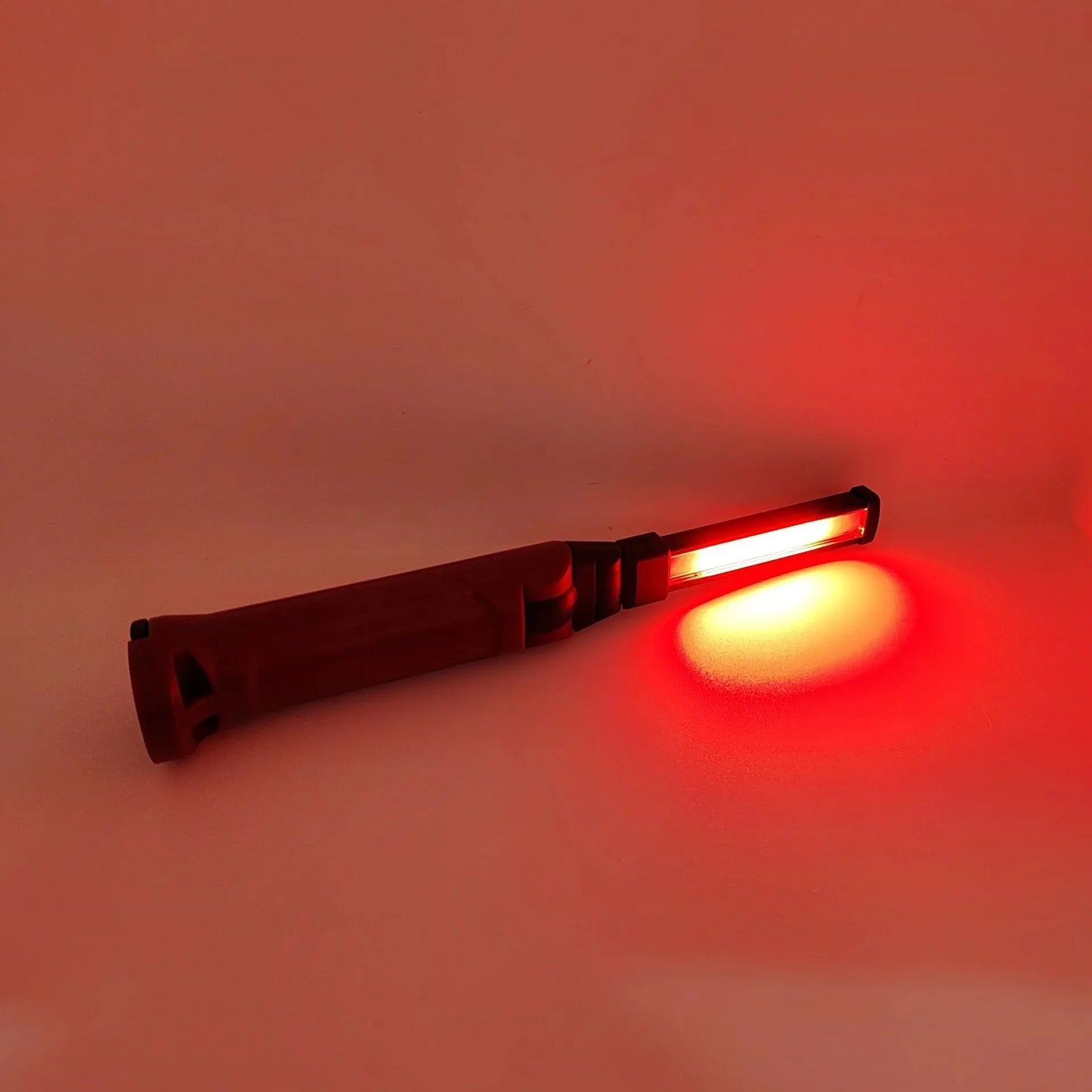 COB Work Light – 180° Folding USB Rechargeable Flashlight with Hanging Hook & Magnetic Base for Camping & Emergency Repair