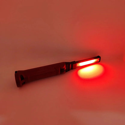 COB Work Light – 180° Folding USB Rechargeable Flashlight with Hanging Hook & Magnetic Base for Camping & Emergency Repair