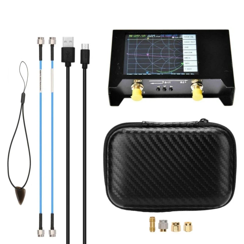 3GHz NanoVNA V2 Vector Network Analyzer — Shortwave Antenna Analyzer HF VHF UHF 10KHz–3GHz