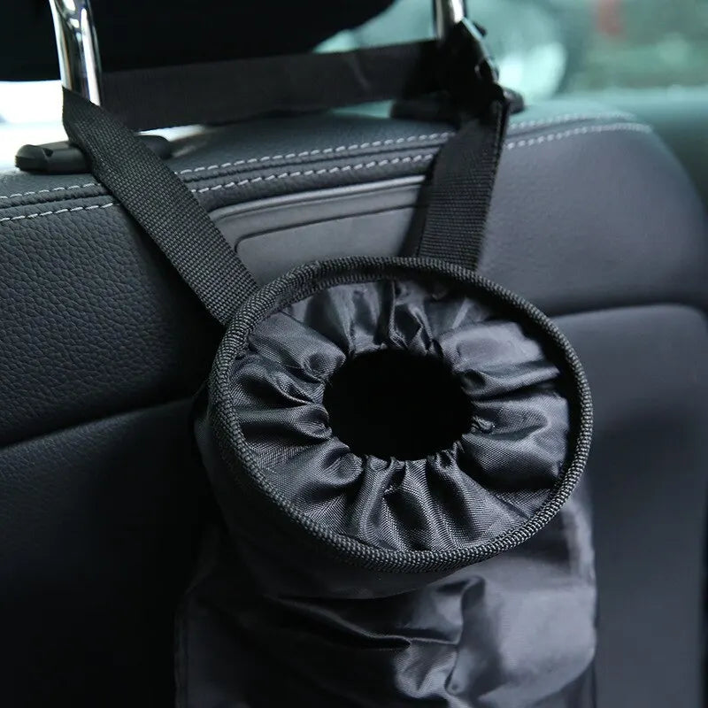 Car Seat Back Trash Holder: Hang Litter Bag, Oxford Cloth Garbage Storage - Rubbish Container for Car Waste, Cleaning Tools