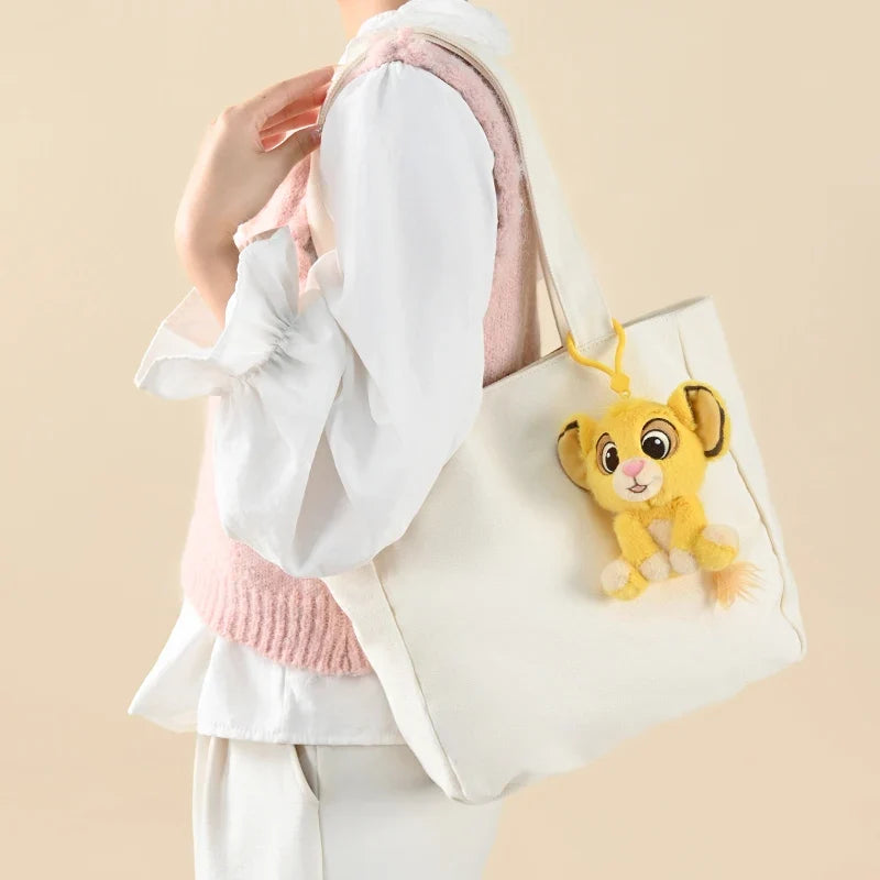Disney Simba Plush Toy - 11cm Cute Baby Lion Stuffed Pendant Doll & Birthday Gift